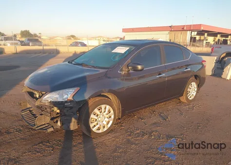 2015 Nissan Sentra Sv from USA, damaged, VIN 3N1AB7AP4FY234565